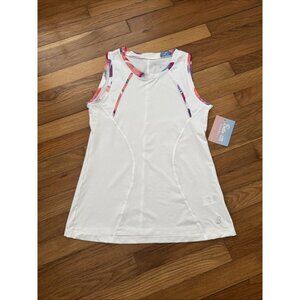 Sofibella Women's Bella Lite Upf 50 Stretch Active Tank Top Size M
